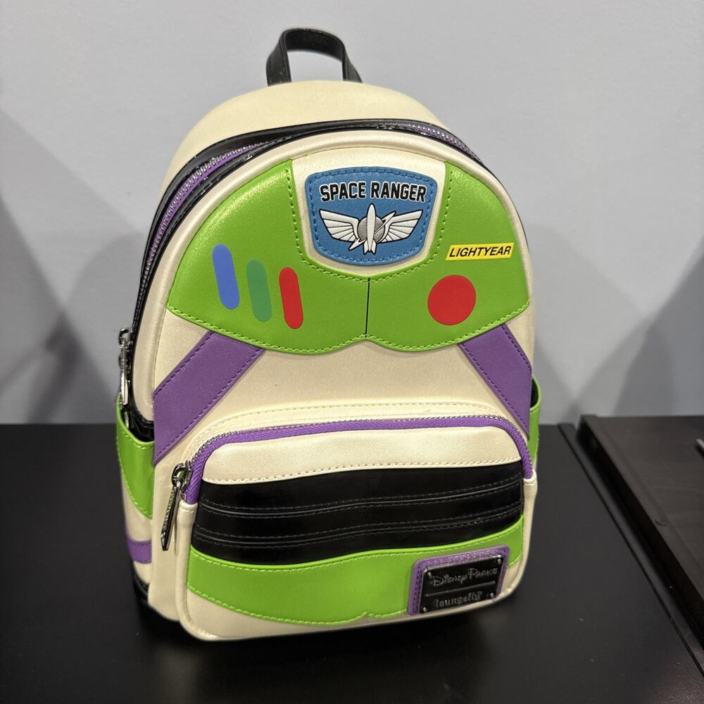 Loungefly Mini Backpack Disney Pixar Buzz Lightyear Edition Toy Story Bag NWT
